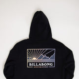 Billabong Youth Range Graphic Hoodie for Boys in Black