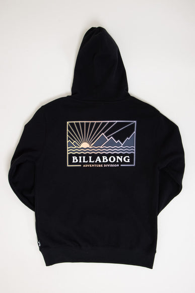 Billabong Youth Range Graphic Hoodie for Boys in Black