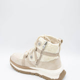 Blowfish Malibu Shoes Linx Sherpa Mid Sneakers for Women in Brown