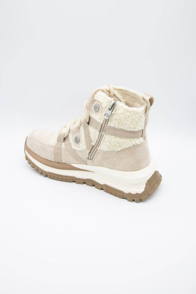 Blowfish Malibu Shoes Linx Sherpa Mid Sneakers for Women in Brown