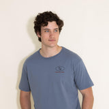 Horstmann Ranch H6 Anarchy US Flag T-Shirt for Men in Blue