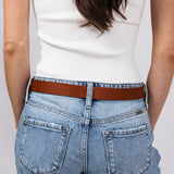 Boho Triangular Belt for Women in Brown