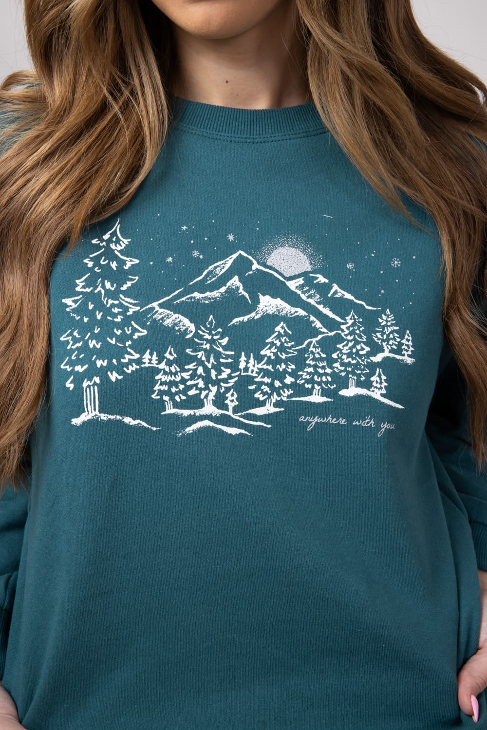 C&C California Millie Anywhere With You Fleece Sweatshirt