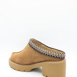 C&C California Sweden Braided Slippers for Women in Tan