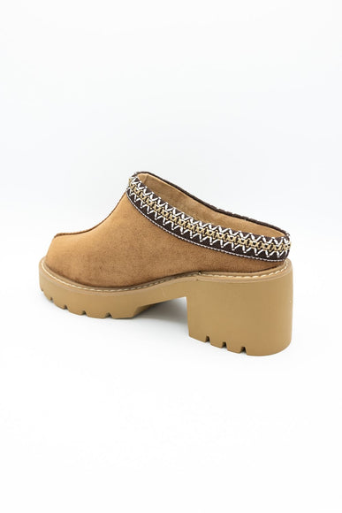 C&C California Sweden Braided Slippers for Women in Tan