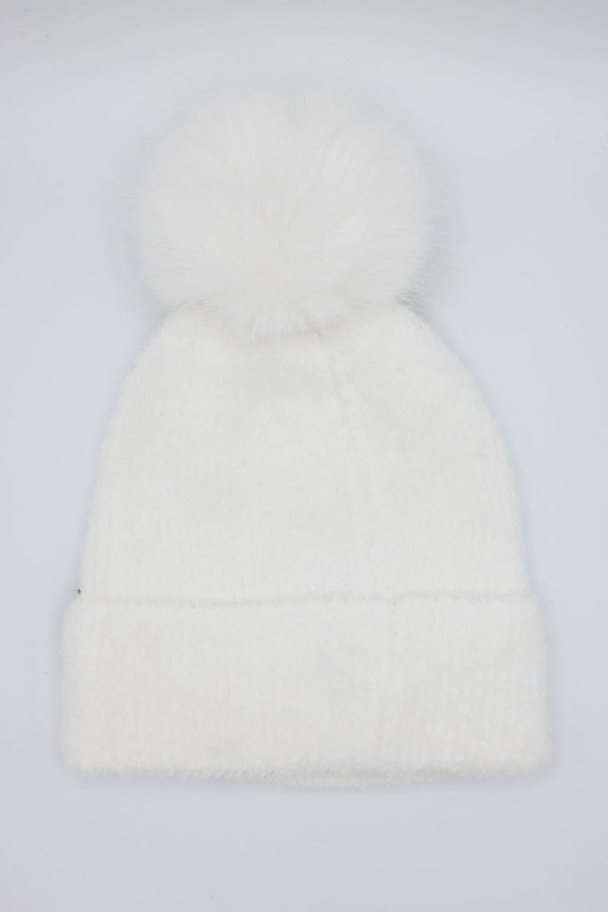 Czapka z uszami kota ivory kitty – Bambolina
