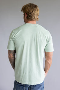 Carhartt Garment Dye Pocket T-Shirt for Men in Light Green