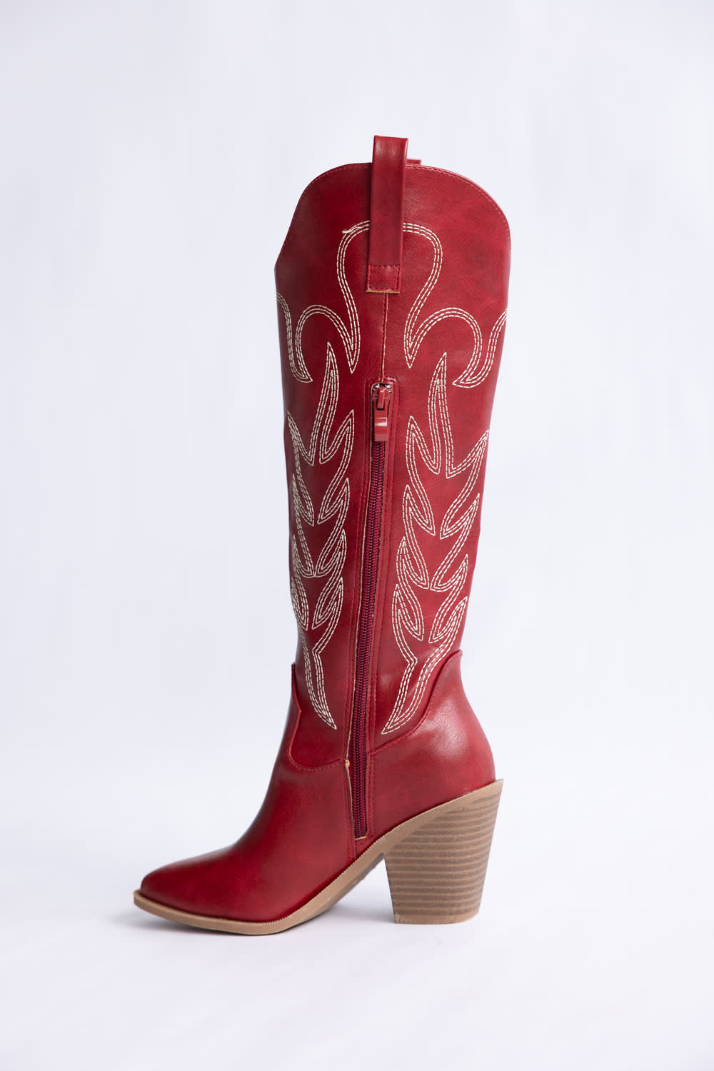 Top Moda Cattle Cowgirl Boots for Women in Red