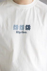 Rhythm High Beaming Vintage T-Shirt for Men in Off White