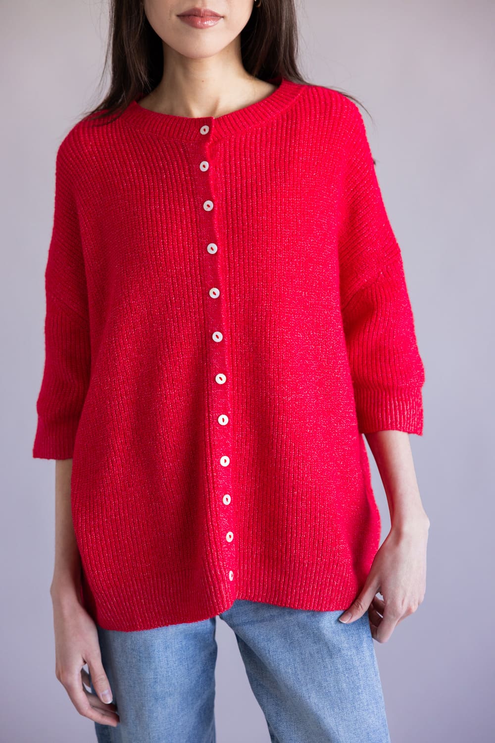 Things Between Cherie Cardigan for Women in Red