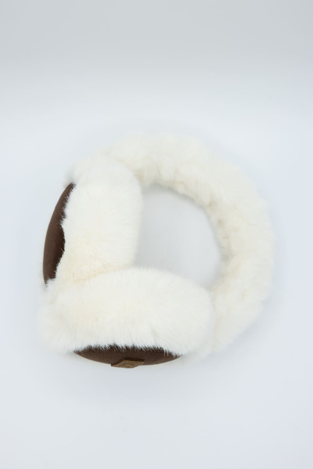 C.C. Faux Fur Earmuffs for Women in Ivory