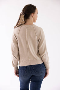 sweater on back