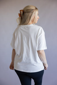 C&C California Gingham USA Melissa Tee for Women in White