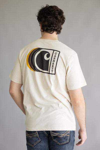 Carhartt C Graphic T-Shirt for Men in Oat | 107048-A16 OAT