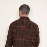 Carhartt Heavyweight Plaid Flannel for Men in Chestnut Brown