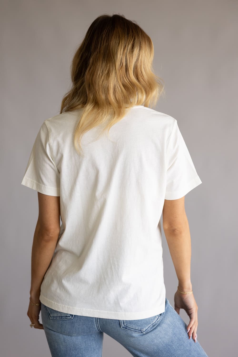 Carhartt Irvine Relaxed Heritage Heart T-Shirt for Women in Eggshell