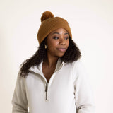 Carhartt Knit Pom-Pom Beanie for Women in Brown