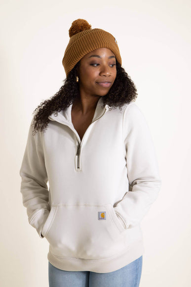 Carhartt Knit Pom-Pom Beanie for Women in Brown