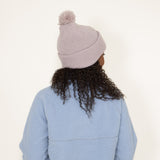 Carhartt Knit Pom-Pom Beanie in Purple