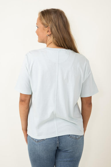 Carhartt Loose Fit Lightweight Short Sleeve Patch T-Shirt for Women in Blue
