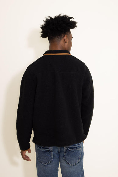 Carhartt Relaxed Fit Fleece Pullover for Men in Black
