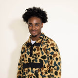 Carhartt Relaxed Fit Fleece Pullover for Men in Tan Camo