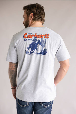 Carhartt Relaxed Horse T-Shirt for Men in Gray | 107292-034-GRAY
