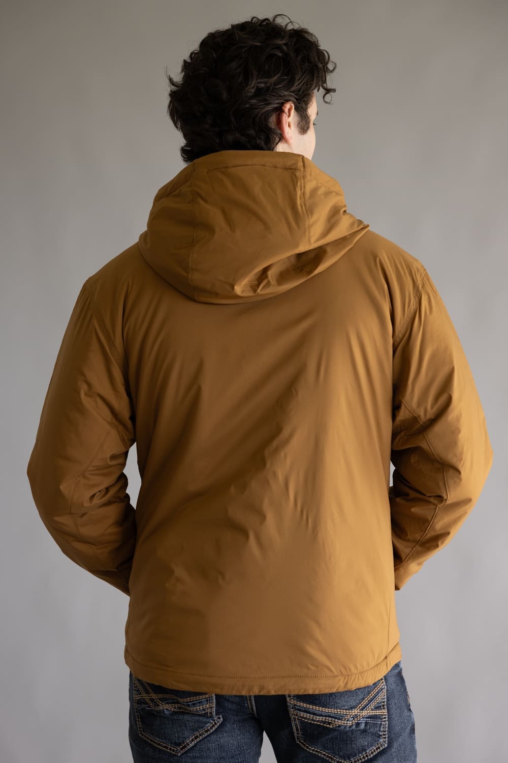 Carhartt Rugged Flex Relaxed Fit Lightweight Stretch Insulated for Men in Brown