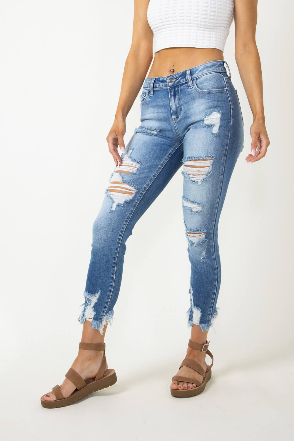 Slim Crop Women's Jeans