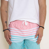 Chubbies The On The Horizons 5.5” Classic Swim Trunks for Men in Pink