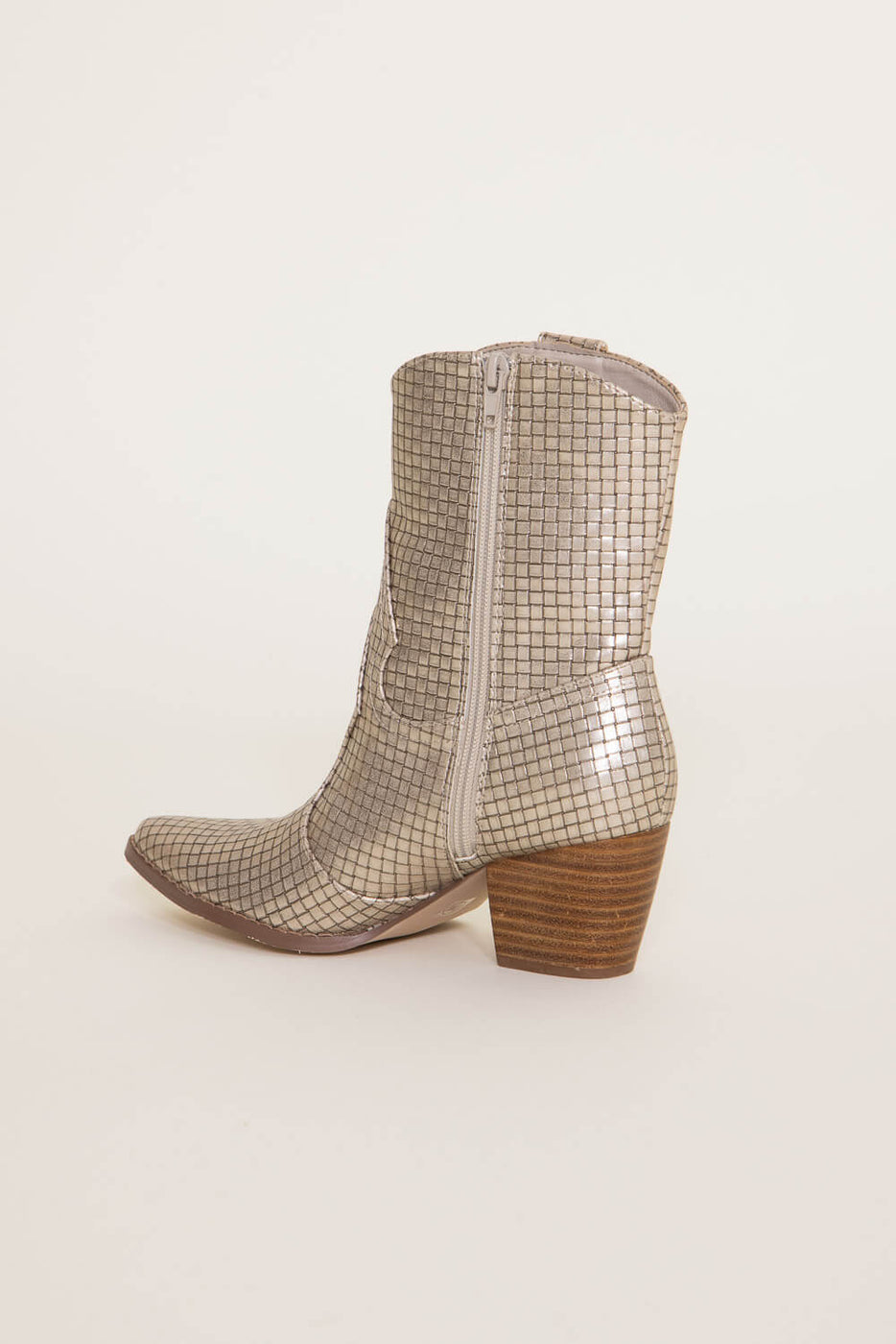 Coconuts by Matisse Bambi Cowboy Boots for Women in Gold BAMBI