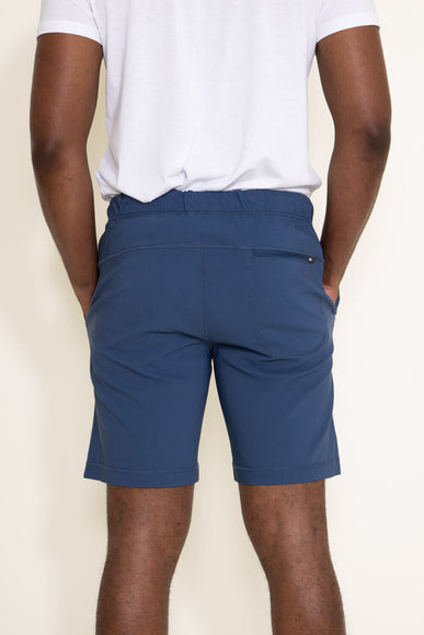 Copper & Oak Tech Pull On Shorts for Men in Blue