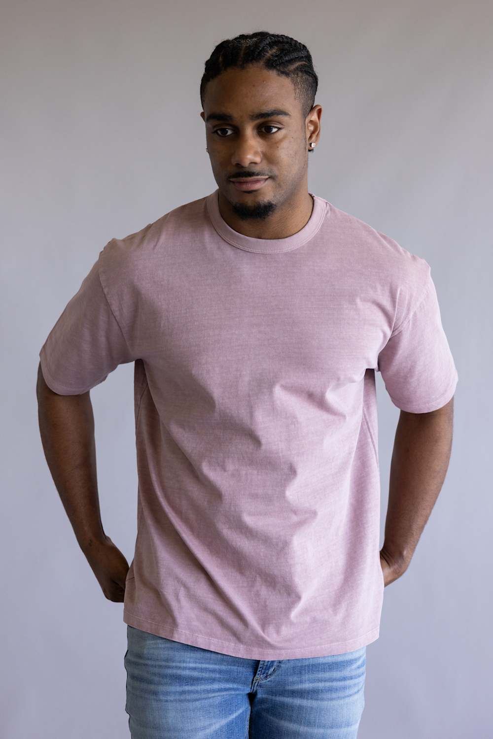 Industrie Del Sur T-Shirt for Men in Berry