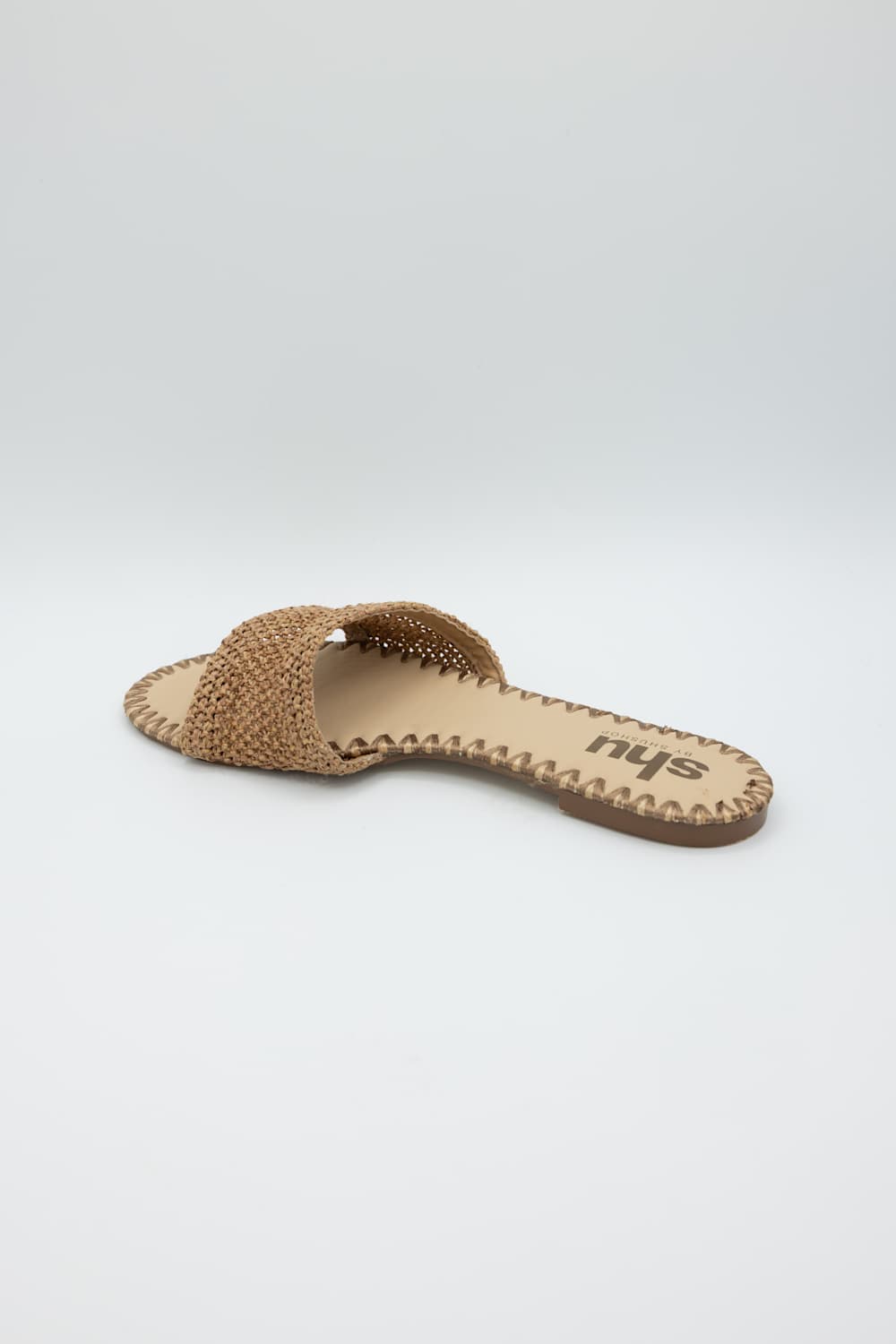 Shu Shop Dixie Slide Sandals for Women in Taupe | DIXIE-TAUPE