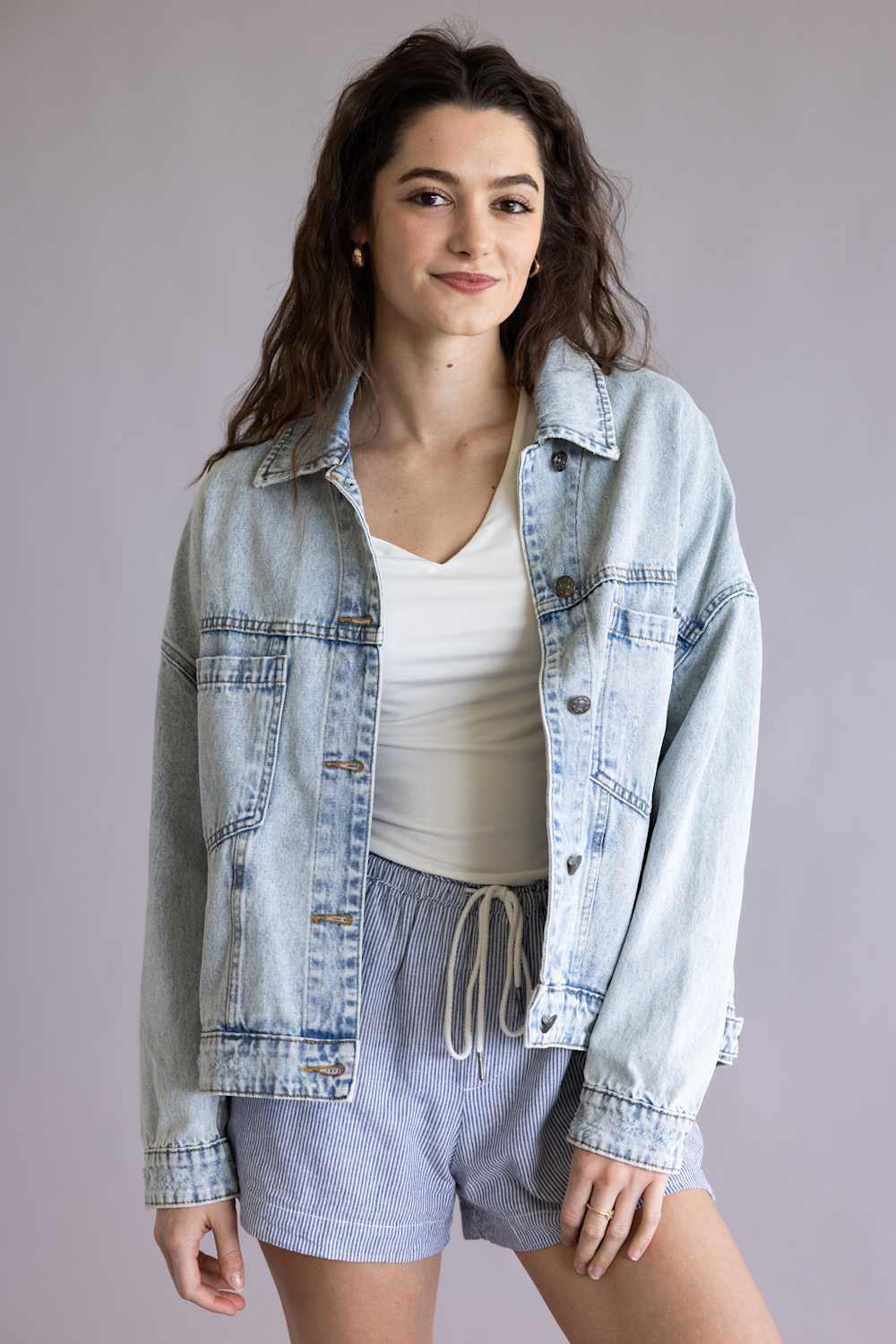 Mustard Seed Denim Jacket for Women