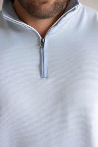 1897 Legends Quarter Zip Pullover for Men in Blue