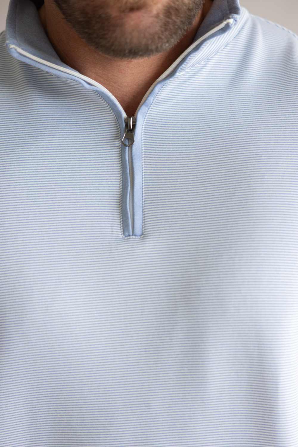 1897 Legends Quarter Zip Pullover for Men in Blue