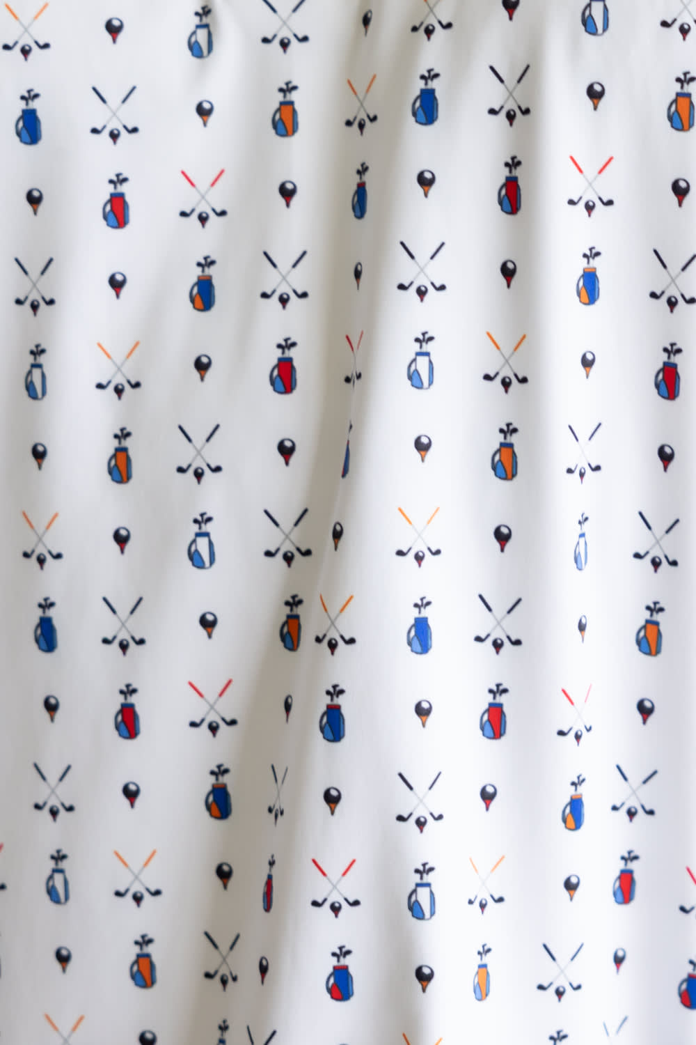 1897 Legends Golf Print Polo for Men in White