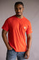 Carhartt Force Pocket T-Shirt for Men in Atomic Red