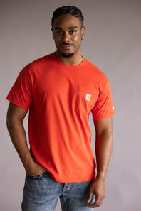 Carhartt Force Pocket T-Shirt for Men in Atomic Red