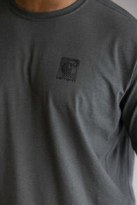 Carhartt Force Logo T-Shirt for Men in Carbon Heather