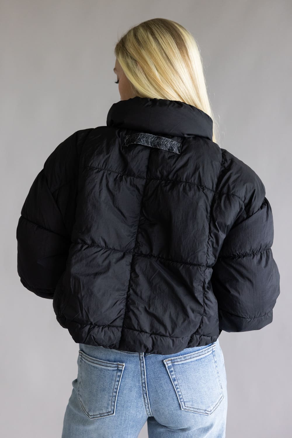 FP Movement In A Bubble Puffer Jacket for Women in Black