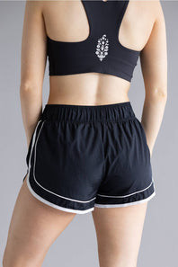 FP Movement Varsity Blues Shorts for Women in Black Combo