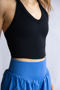  FP Movement We The Free All Clear V-Neck Cami for Women in Black 