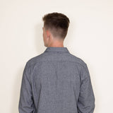 Flag & Anthem Haysville Heather Solid Flannel for Men in Charcoal
