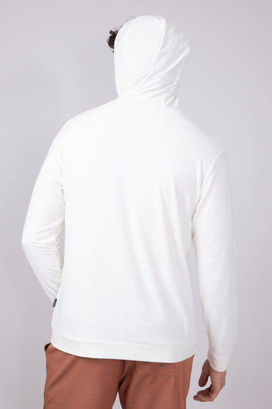 Free Fly Bamboo Slub Hoodie II for Men in Sea Salt