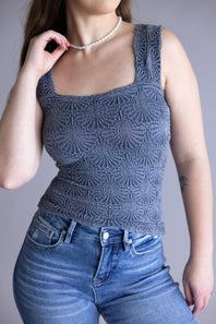 Free People Intimately Love Letter Cami for Women in Navy