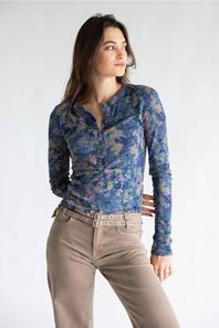 Free People Printed Jamie Henley for Women in Floral Haze