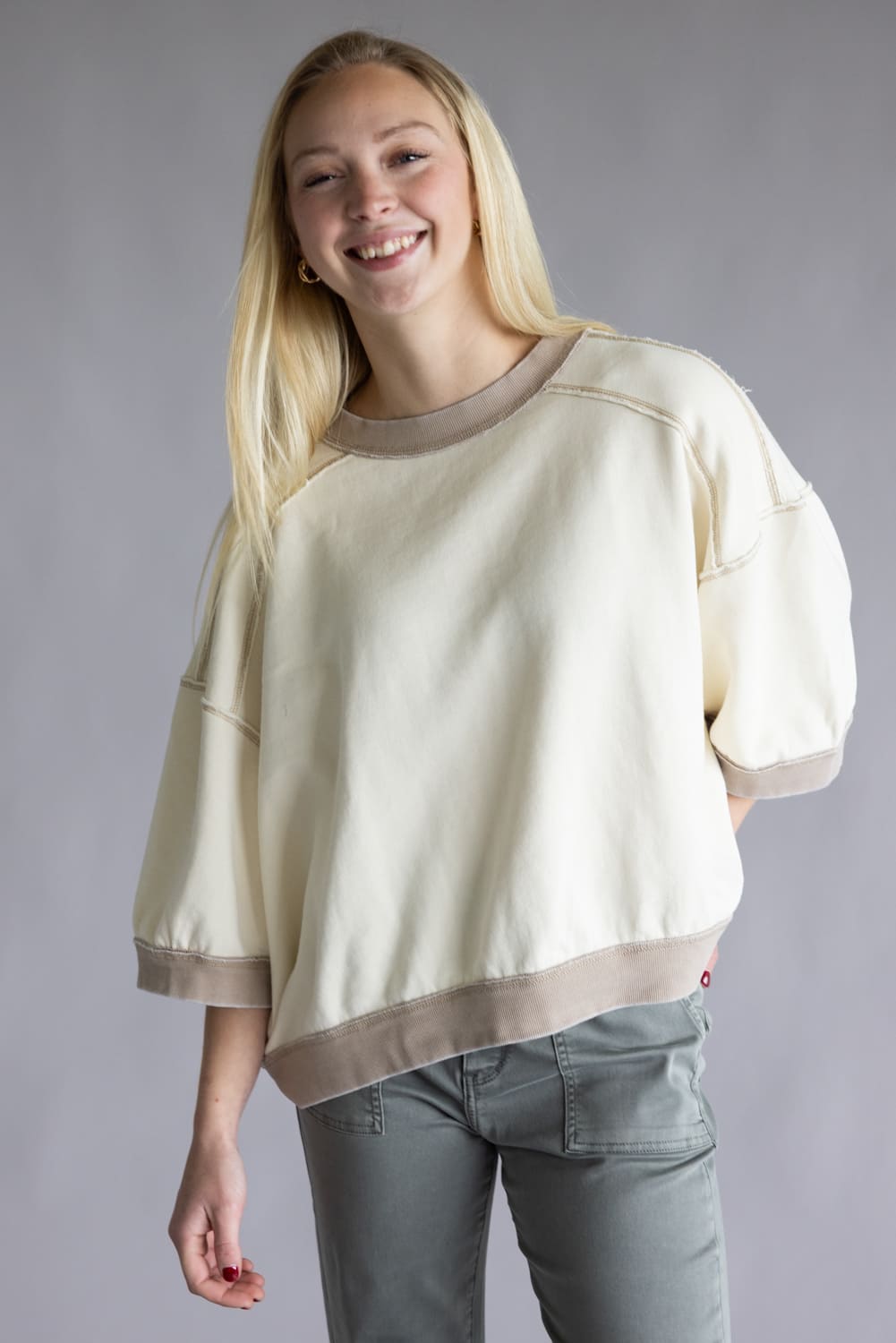 Free People We The Free Everything Pullover for Women in Nilla Cream