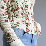 Free People We The Free Pretty Little Thermal for Women in Sand Combo Folk Vine